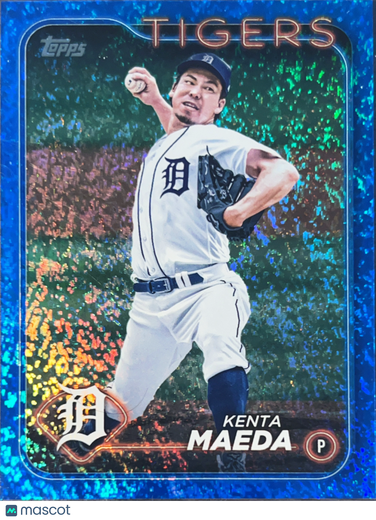 2024 Topps Series 2 Kenta Maeda #605 Blue Foilboard