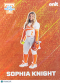 2026 ONIT Tennessee Lady Volunteers Sophia Knight #F-7 Orange Sparkle