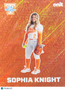 2026 ONIT Tennessee Lady Volunteers Sophia Knight #F-7 Orange Sparkle
