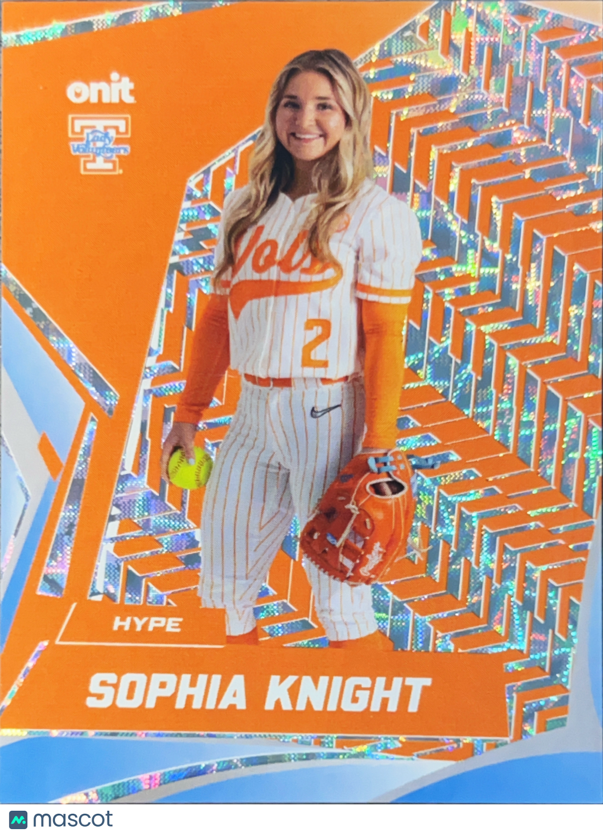 2026 ONIT Tennessee Lady Volunteers Softball Hype Sophia Knight #H-3