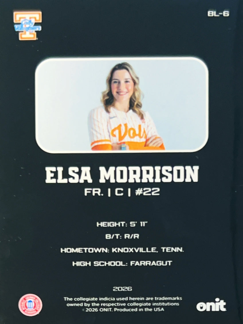 2026 ONIT Blackout Edition Elsa Morrison #BL-6