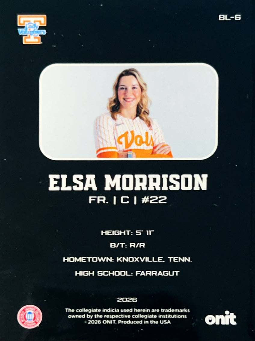 2026 ONIT Blackout Edition Elsa Morrison #BL-6