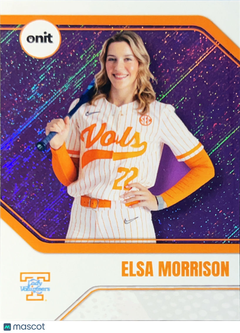 2026 ONIT Tennessee Lady Volunteers Elsa Morrison #B-6