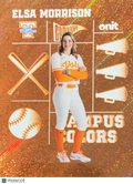 2026 ONIT Campus Colors Elsa Morrison #CC-3 Orange Sparkle