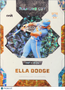 2020 Onit Diamond Cut Ella Dodge #DC-1 Orange Cracked Ice