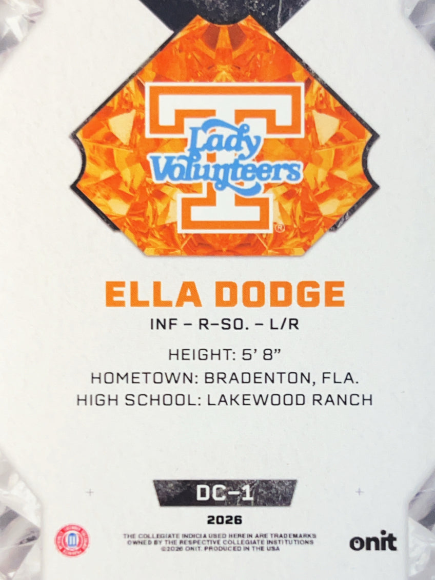 2026 Onit Diamond Cut Ella Dodge #DC-1