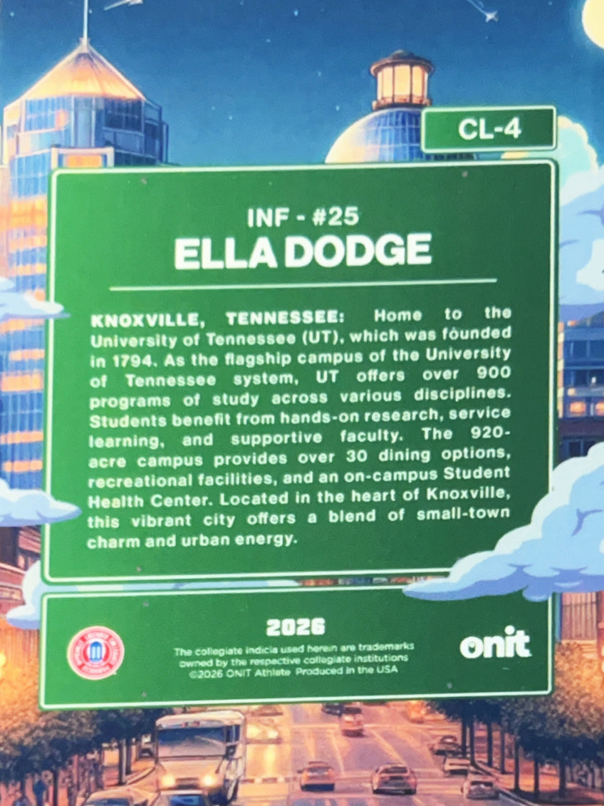 2026 Onit City Limits Ella Dodge #CL-4 Midnight
