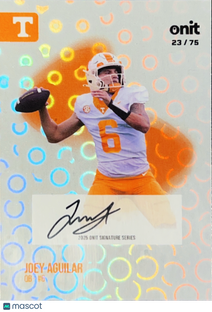 2025 ONIT Signature Series Joey Aguilar #S-14 Circles /75