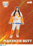 2026 ONIT Tennessee Lady Volunteers Makenzie Butt #F-6 Orange Sparkle