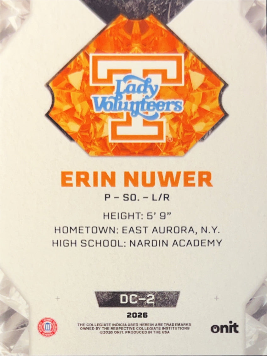 2026 ONIT Diamond Cut Erin Nuwer #DC-2