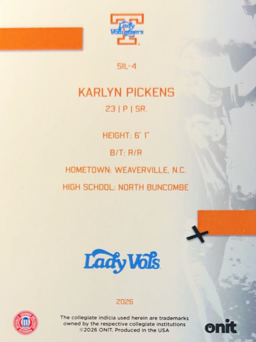 2026 ONIT Karlyn Pickens #SIL-4