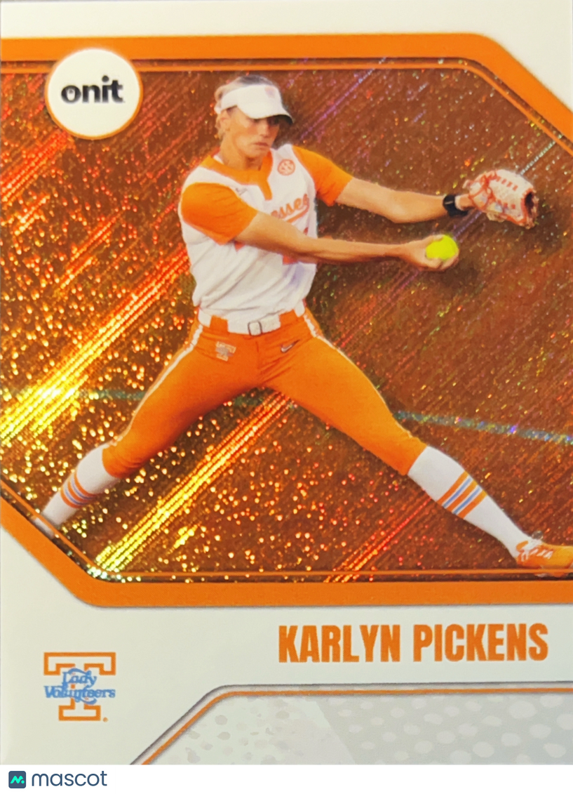 2026 ONIT Karlyn Pickens #B-12 Orange Sparkle
