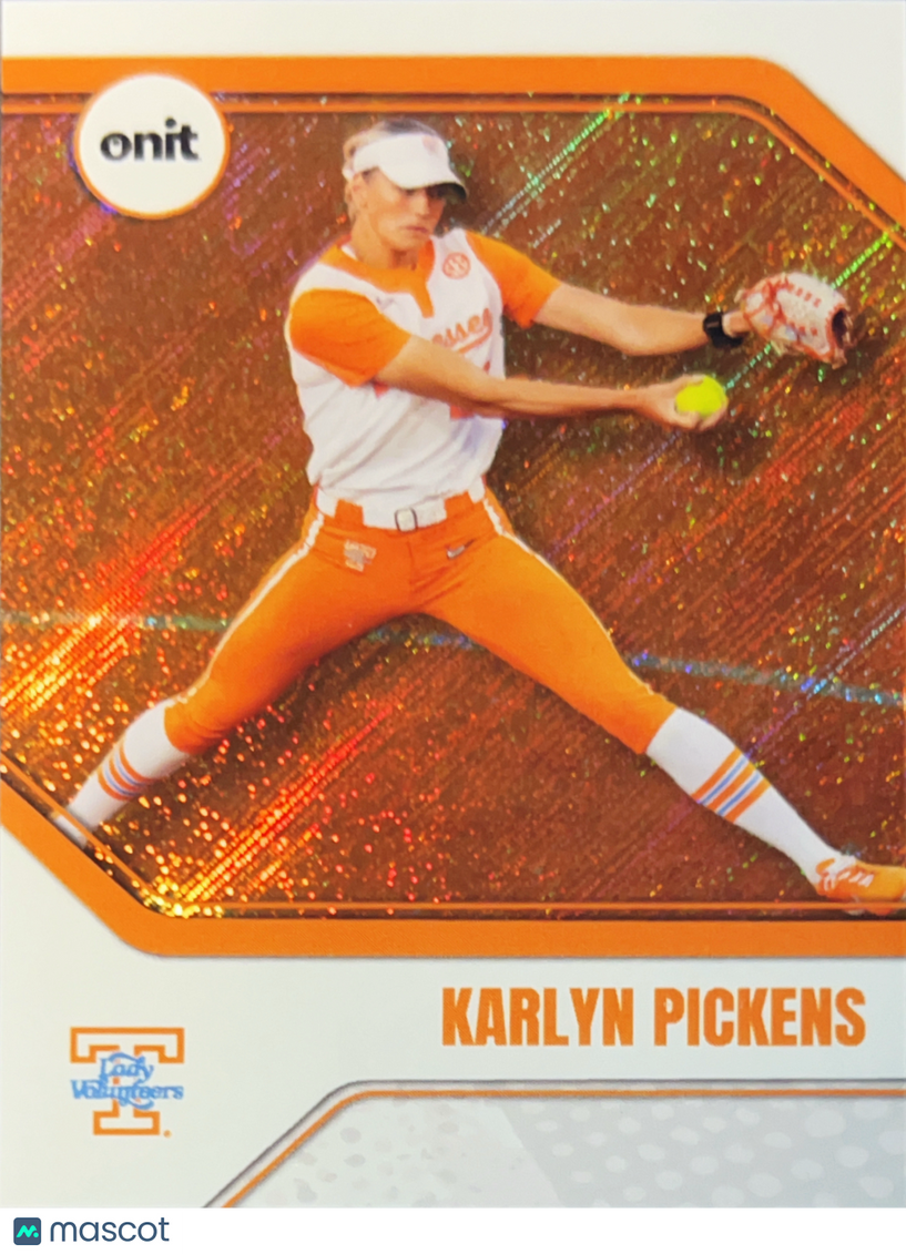 2026 ONIT Karlyn Pickens #B-12 Orange Sparkle