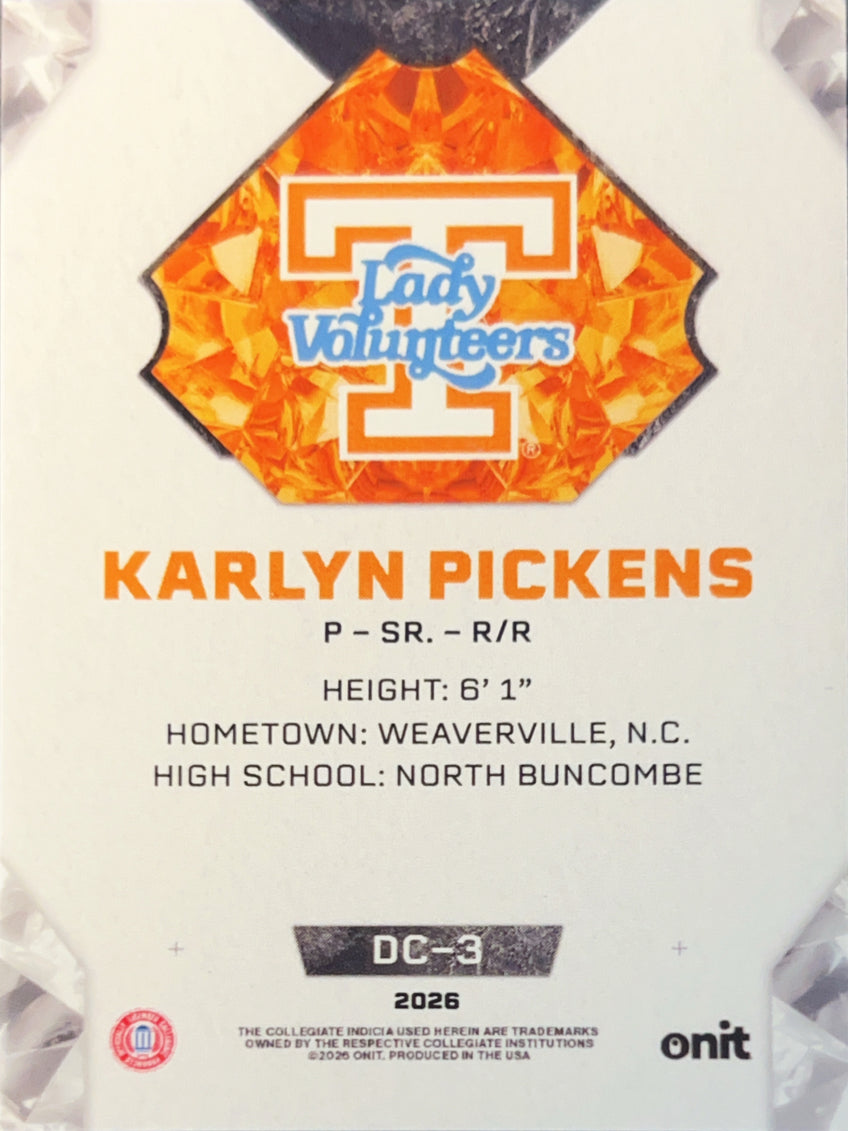 2026 ONIT Diamond Cut Karlyn Pickens #DC-3