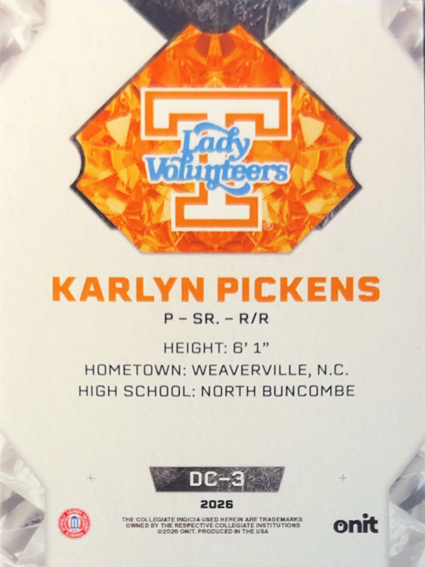 2026 Onit Diamond Cut Karlyn Pickens #DC-3