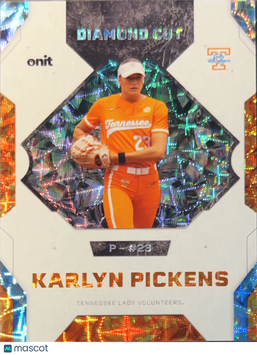 2026 ONIT Tennessee Lady Volunteers Diamond Cut Karlyn Pickens #DC-3