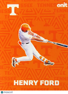 2026 ONIT Tennessee Baseball Henry Ford #F-5