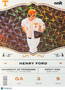 2026 Onit Tennessee Baseball Henry Ford #GA-3 Holo