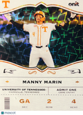 2026 Onit Tennessee Baseball Manny Marin #GA-5 Holographic