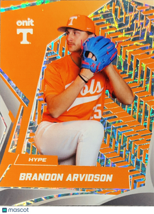 2026 ONIT Hype Brandon Arvidson #H-1 Orange