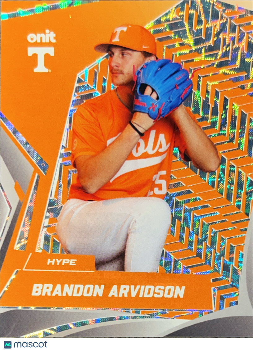 2026 ONIT Hype Brandon Arvidson #H-1 Orange