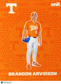 2026 ONIT Tennessee Baseball Brandon Arvidson #F-1