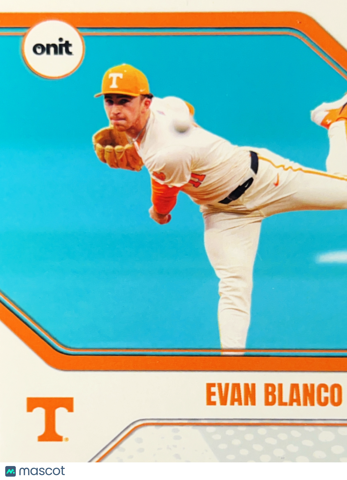 2026 ONIT Tennessee Baseball Evan Blanco #B-16