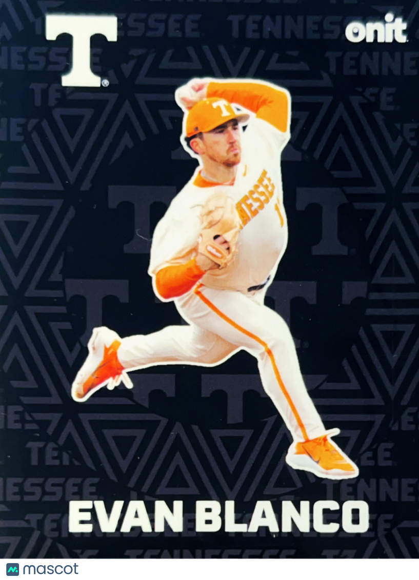 2026 ONIT Tennessee Baseball Evan Blanco #F-10