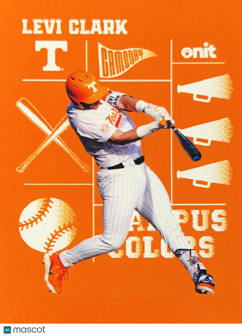 2026 ONIT Gameday Campus Colors Levi Clark #CC-5 Orange
