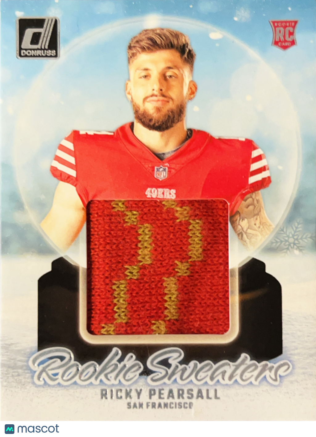 2024 Donruss Rookie Sweaters Ricky Pearsall #RHS-RPE RC Rookie Sweater Patch