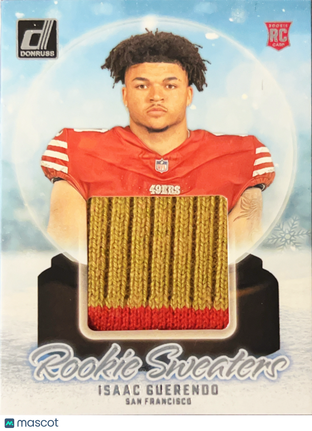 2024 Panini Donruss Rookie Sweaters Isaac Guerendo #RHS-IGU RC Memorabilia