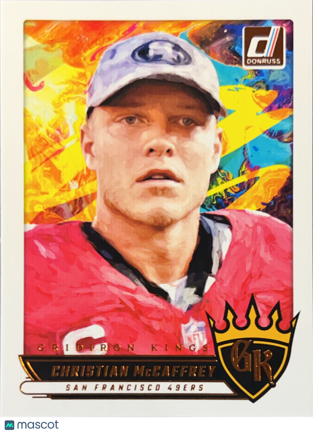 2025 Donruss Gridiron Kings Christian McCaffrey #GK-CMY