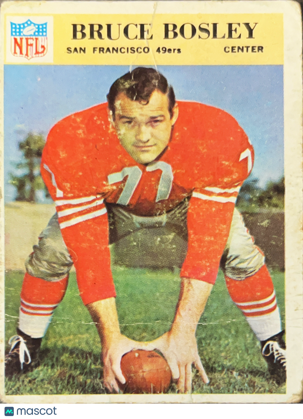 1966 Philadelphia Bruce Bosley #172