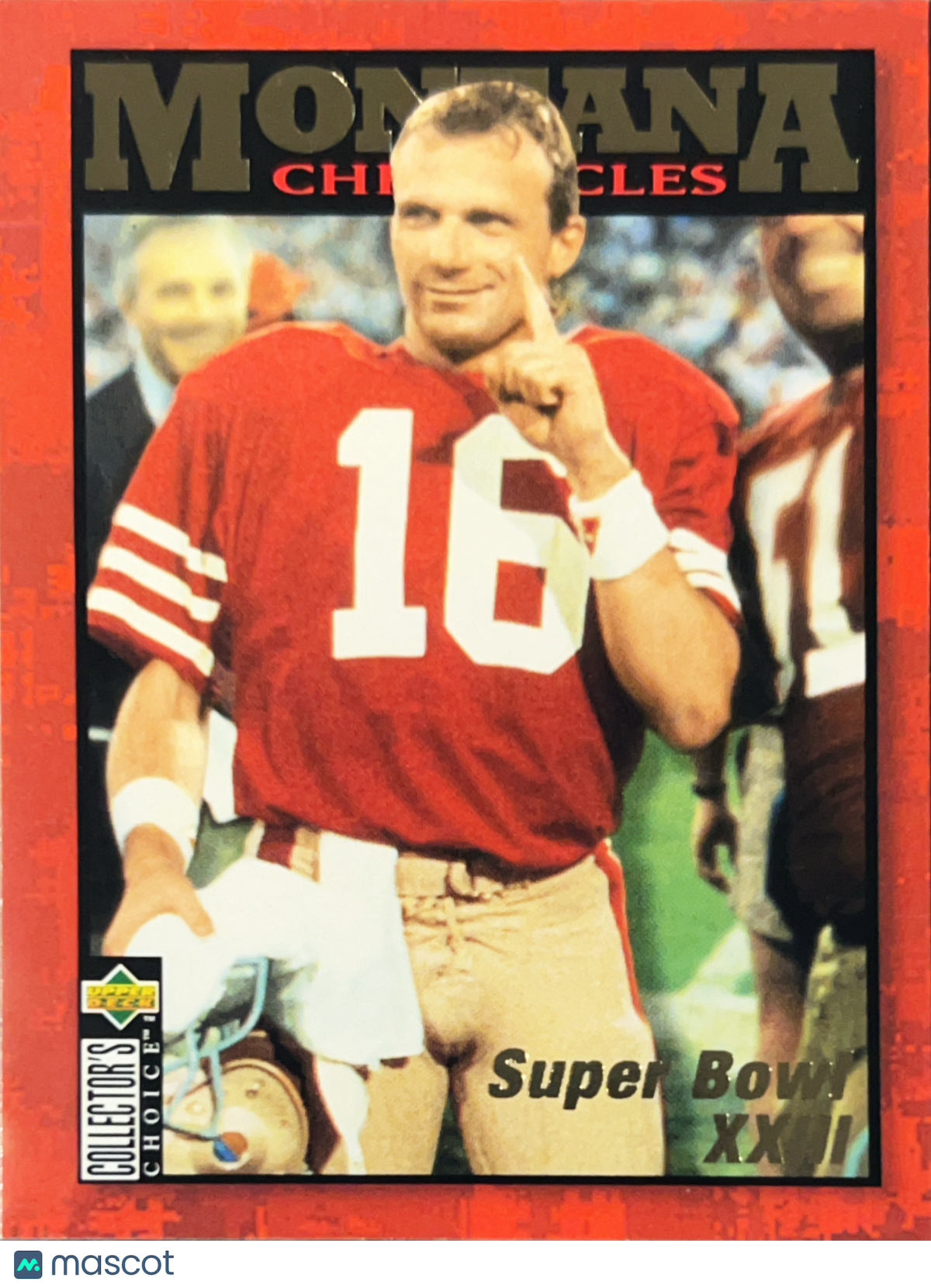 1995 Upper Deck Collector's Choice Montana Chronicles Joe Montana #JM7