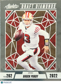 2024 Panini Absolute Football Draft Diamonds Brock Purdy #DD-BPY