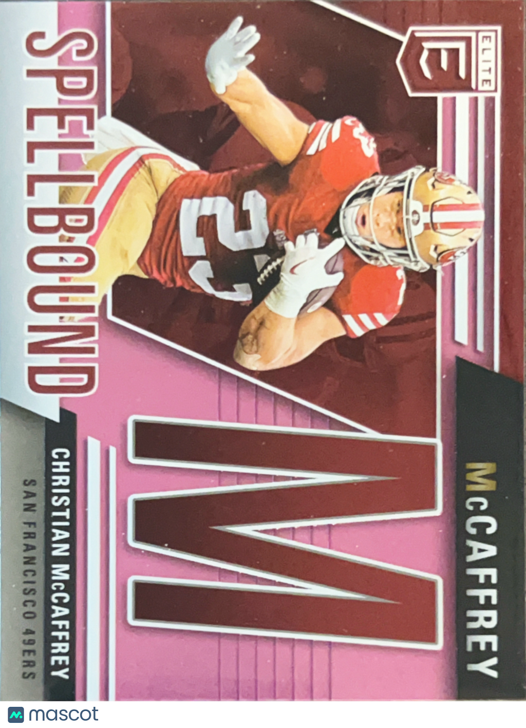 2024 Panini Donruss Elite Spellbound Christian McCaffrey #12 Pink