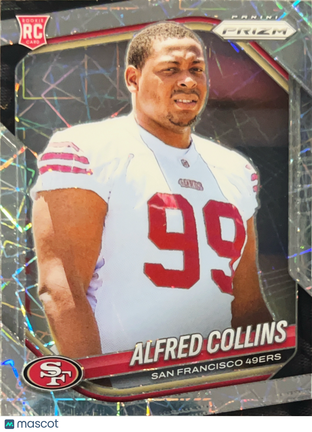 2025 Panini Prizm Alfred Collins #388 Lazer RC