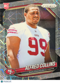 2025 Panini Prizm Alfred Collins #388 Lazer RC