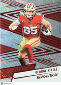2025 Panini Revolution Football George Kittle #161 Storm