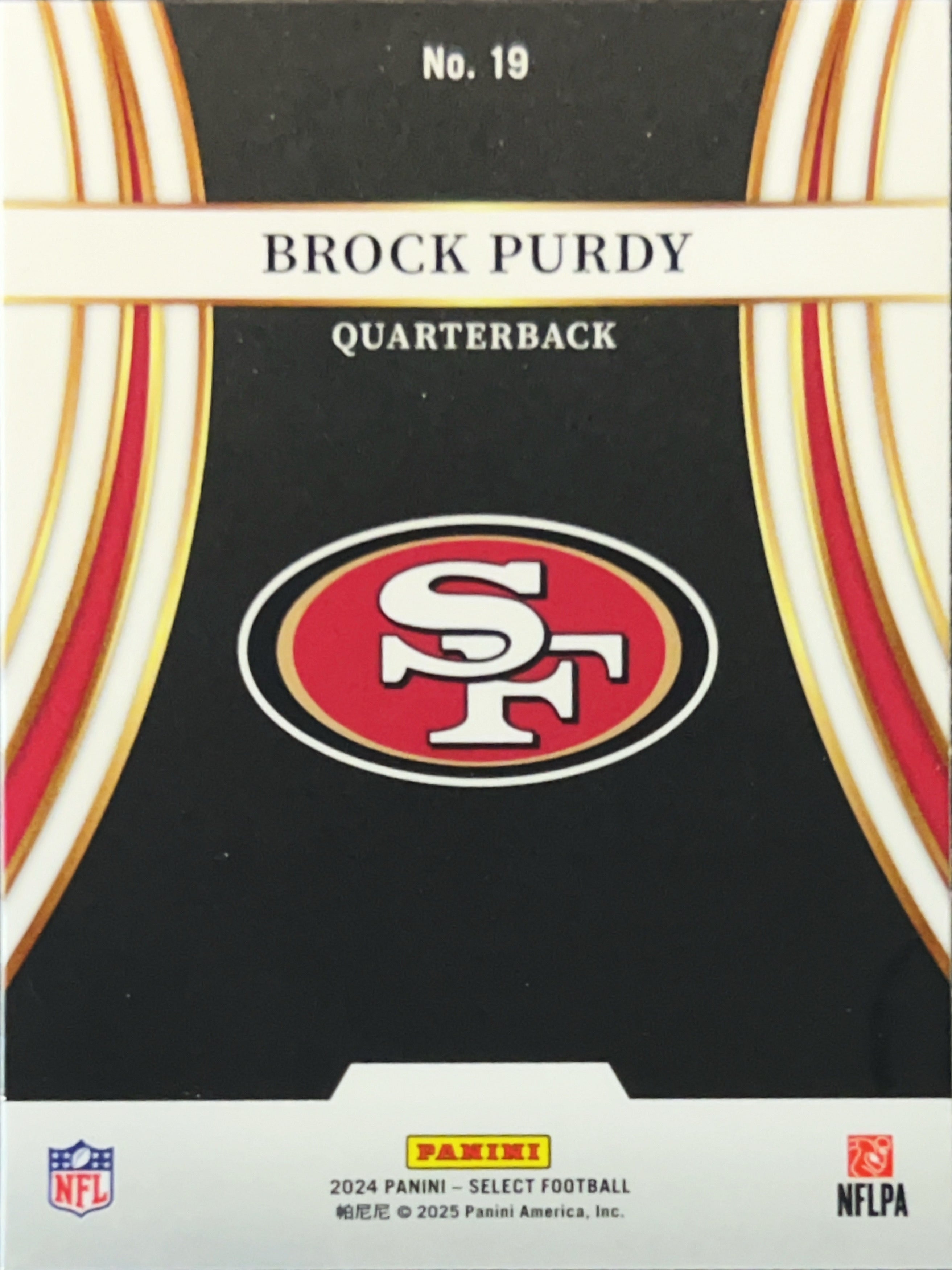 2024 Panini Select Turbocharged Brock Purdy #19