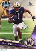 2023 Bowman Chrome University Rome Odunze #138 /50 1st Bowman