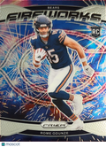 2024 Panini Prizm Fireworks Rome Odunze #19 RC