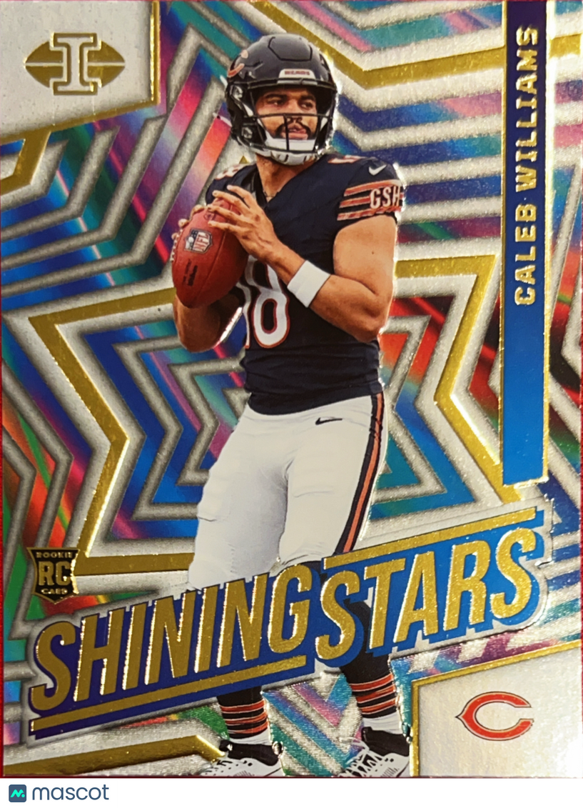 2024 Panini Illusions Shining Stars Caleb Williams #1 RC
