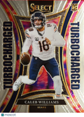 2024 Panini Select Turbocharged Caleb Williams #11 Prizm RC