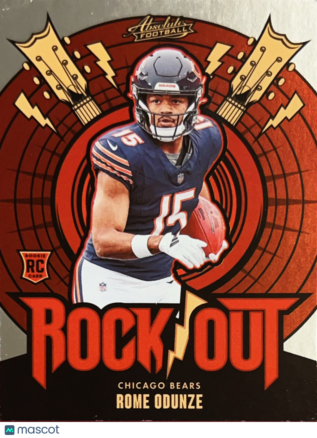 2024 Panini Absolute Rock Out Rome Odunze #RO-ROE RC
