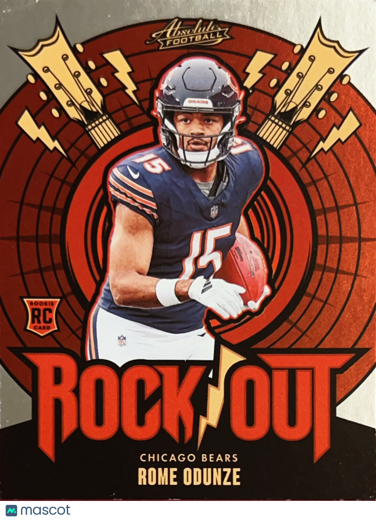 2024 Panini Absolute Rock Out Rome Odunze #RO-ROE RC