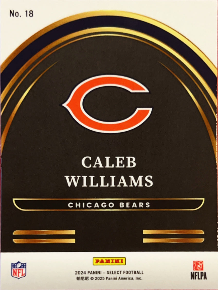 2024 Panini Select Football Caleb Williams #18 Future RC