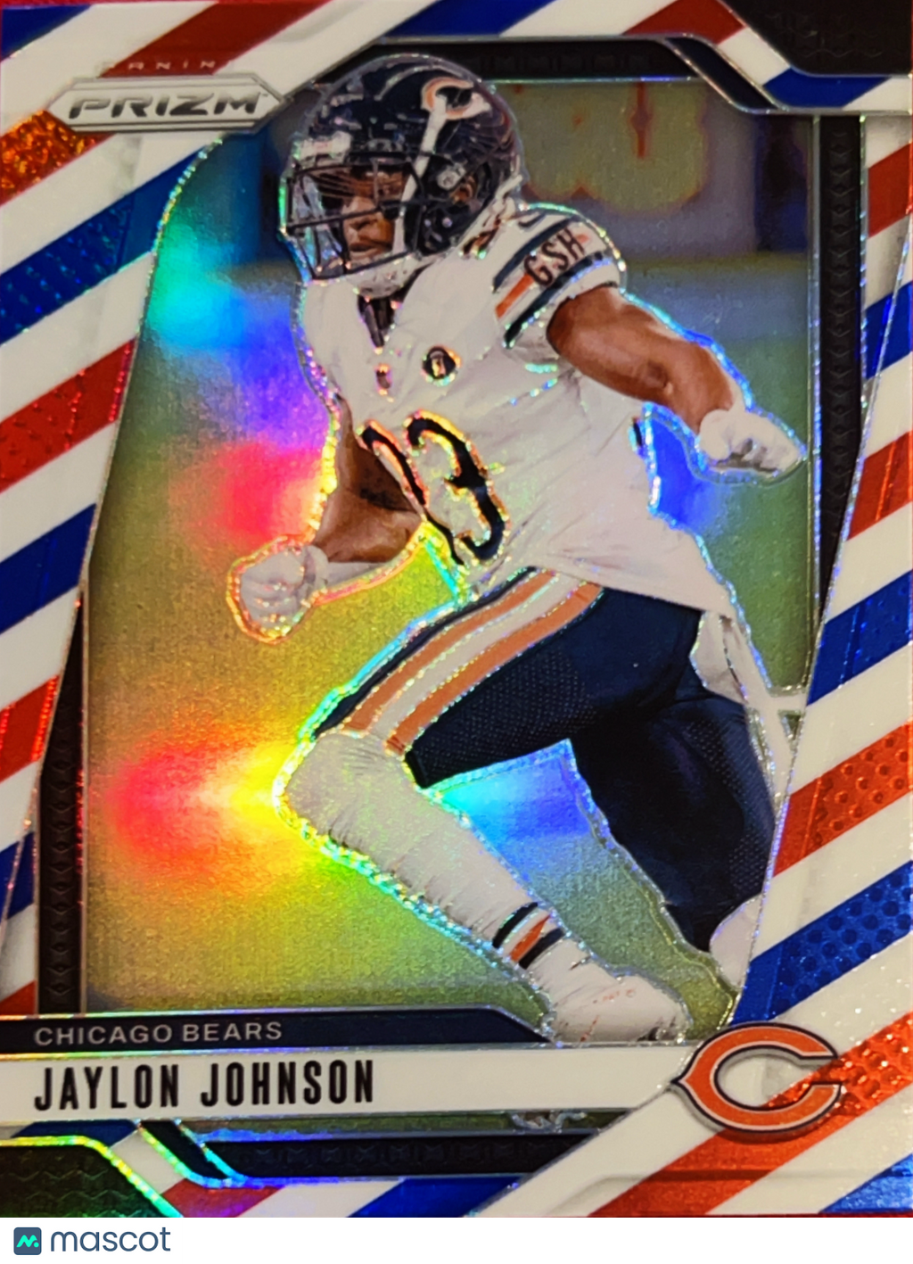 2024 Panini Prizm Jaylon Johnson #51 Red White Blue