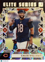 2025 Panini Donruss Elite Series Caleb Williams #TES-CWI White Sparkle