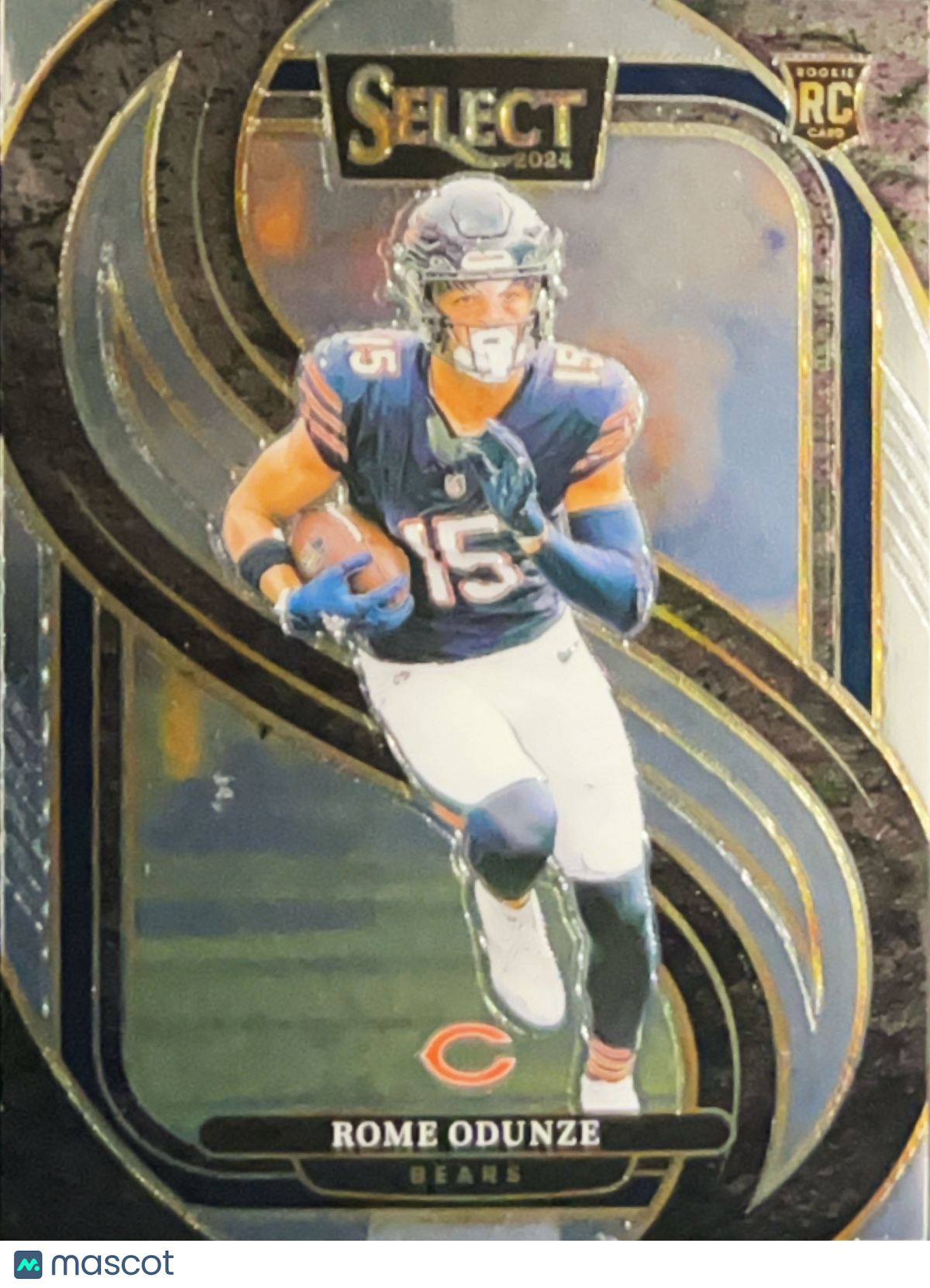 2025 Panini Select Premier Level Rome Odunze #136 RC